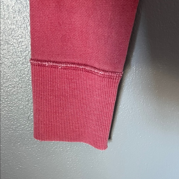 Converse Women’s One Star Pink Dyed Crewneck Sweatshirt Med - Picture 5 of 9